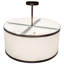 Cilindro 4 - Light Drum Chandelier