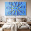 «Tennis Racket Circle» sur toile-98978532