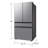 Samsung 29 cu. ft. Bespoke 4-Door French Door Refrigerator with Inner Beverage Center in Stainless Steel