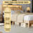 Queen Size Platform Bed Frame with Rattan LED Headboard, Storage, Charging Station & Under Bed Storage, Natural Solid Wood, No Box Spring Needed-1056354585