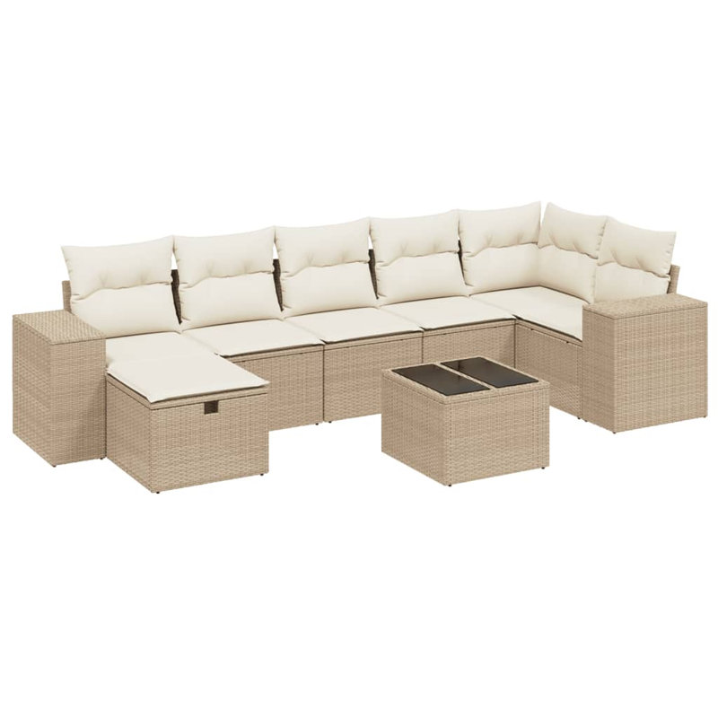 Ensemble de canapé de jardin Vidaxl