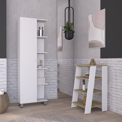 Gernard Freestanding Bathroom Storage Furniture Set