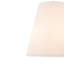 Luminaire suspendu plissé en tissu 3 lumières