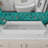 48" Fireclay Rectangular Trough Bathroom Sink