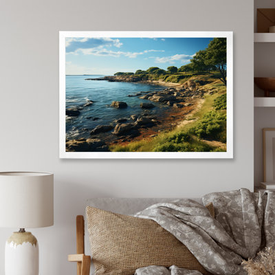 Rhode Seashore Island Landscape - impression