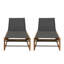 Chaises longues inclinables MIA