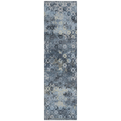 Machine Washable Indoor/Outdoor Chantille ACN2433 Traditional Rug