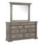 Commode 10 tiroirs + miroir Jahanna
