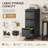 14.96" W 3 Drawer Metal Lateral Filing Cabinet with Lock for Home and Office-1289351167