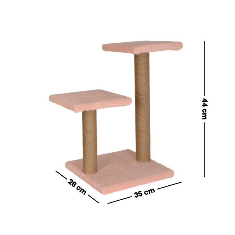 Grattoir pour chat, Rose