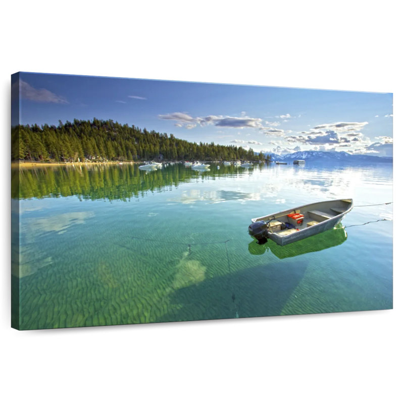 Bateau Alvord sur le lac Tahoe, H 16 po x l 24 po