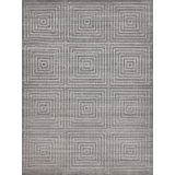 Castelli Geometric Area Rug in Charcoal
