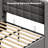 Hydraulic Lift Up Storage Upholstered Platform Bed with Wingback Headboard-1437501845-1410578384