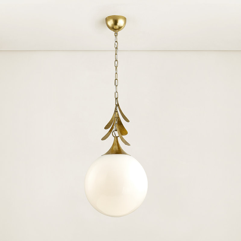 Luminaire suspendu 1 lumière Victoria, H 18,75 po x l 13,75 po x P 13,75 po