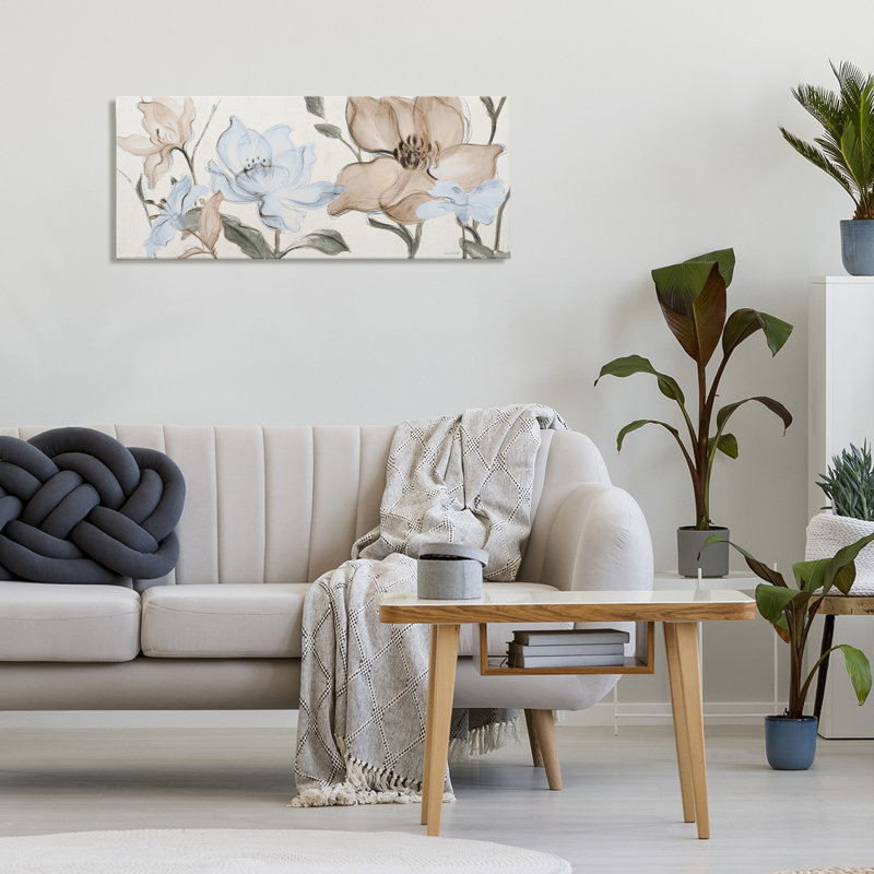 Toile douce et florale, design par Lanie Loreth, H 13 po x l 30 po