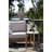 Ching 3-piece Outdoor Conversation Set With Acacia Wood Chairs & Terrazzo Side Table