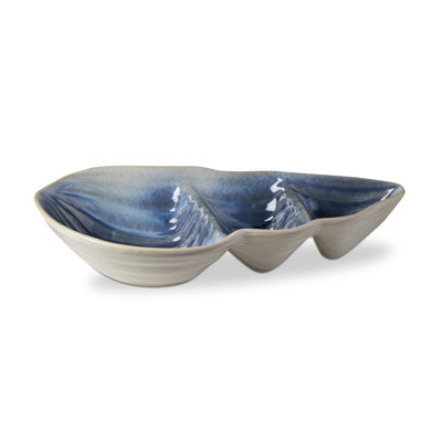 Conch Shell Divided Dish