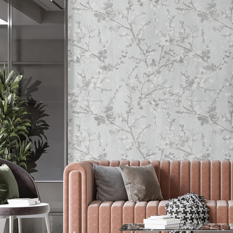 Peel & Stick Floral Border, 48" L x 48" W