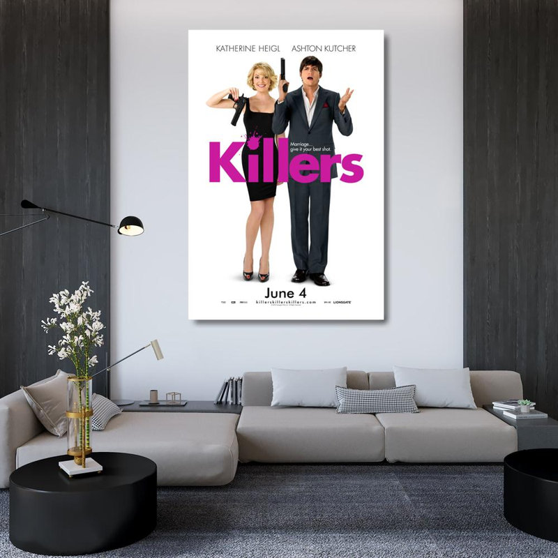 Killers, 48" H x 32" W