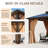 12 Ft. W x 10 Ft. D Metal Patio Gazebo