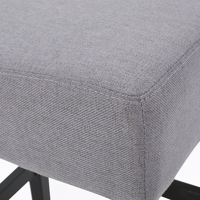 Tabouret de comptoir sans dossier, Gris
