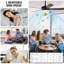 Layza Ceiling Fan with Light Kit