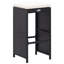 Patio Bar Dining Set with Cushions 7 Pieces Poly Rattan Outdoor-754176249