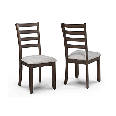 Chaise de salle à manger rembourrée (ensemble de 2)