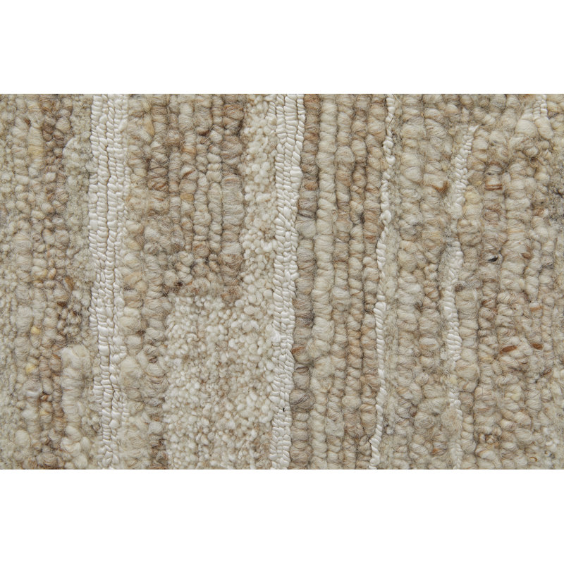 Navaro Wool Striped Area Rug, Rectangle 9'6" x 13'6"