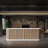 110.23-Inch Vintage Bar Counter Front Desk with Single Countertop, Wine Storage, and Lockable Drawers-110443193