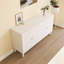 Buffet avec portes à motif ondulé-1677509431