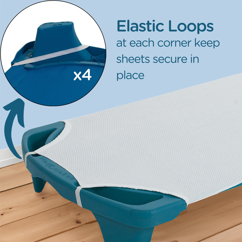 Drap pour lit de bébé avec sangles élastiques Angels Rest, taille pour tout-petit, draps pour lit de jour, draps pour lit de tout-petit