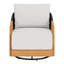 Alpine Outdoor Teak Swivel Armchair-7167834