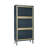 3 Metal Door Shoe Rack, Freestanding Modern Shoe Storage Cabinet, Metal Rattan, For Entryway