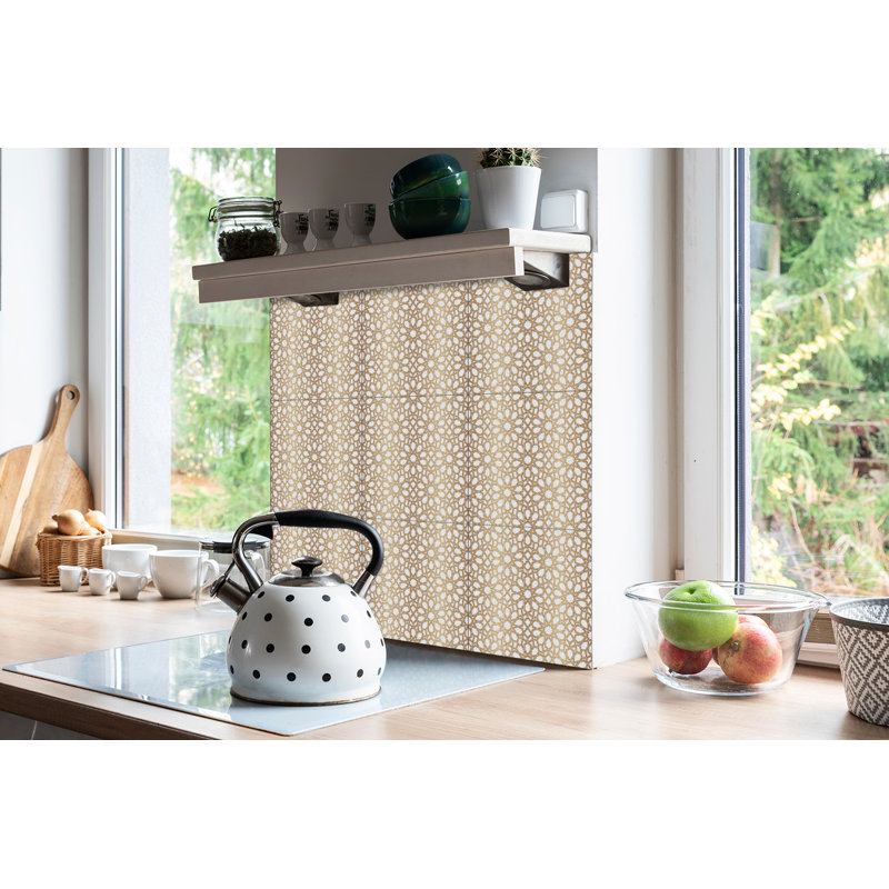 Kiaran 30cm W x 30cm L Vinyl Peel and Stick Field Tile