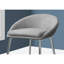 Tabourets de bar à hauteur de comptoir de 2, revêtement en tissu gris et pieds en métal fiables pour la cuisine, 2 tabourets, étable avec repose-pieds