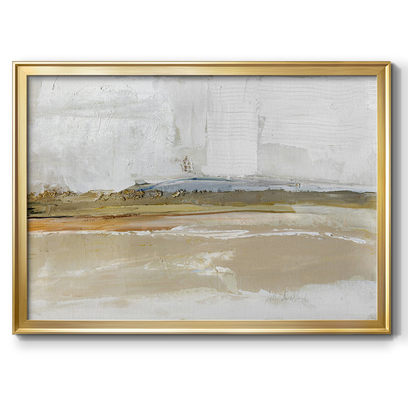 Golden Hour, toile tendue avec châssis encadré, Or, H 14 po x l 20 po x P 1,5 po