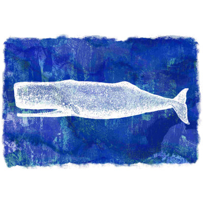 " Distressed Whale " Painting Print