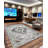 Melnick Machine Washable Living Room Rug Design 7771 - 5X8 (5'2"X7'5"), Grey