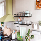 Odus 15.7'' W Metal Storage Rack