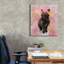 «Flower Crown Black Cat 2» par Furbaby Affiliates, art mural sur toile-101649641
