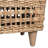 Calne Upholstered Wicker Bench