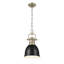 Luminaire suspendu unique à 1 lumière Alethia sans accents de matériau secondaire ou d'accent-482482420-482482426