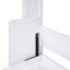 Queen Bed With Shelf, White - Improves Bedroom Layout And Function Size Functional Practical Multipurpose Shelf