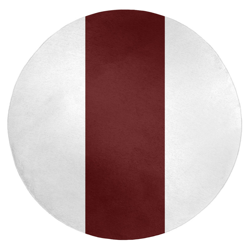 Chenille Indoor Rug, Round 5'