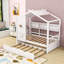 Lit plateforme en bois avec lit gigogne et tablettes de rangement, forme maison-1475235700-1475300950