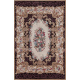Sino Aubusson Collection Hand Knotted Wool Area Rug