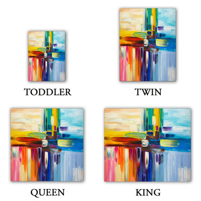 Polyester Abstract Duvet Cover