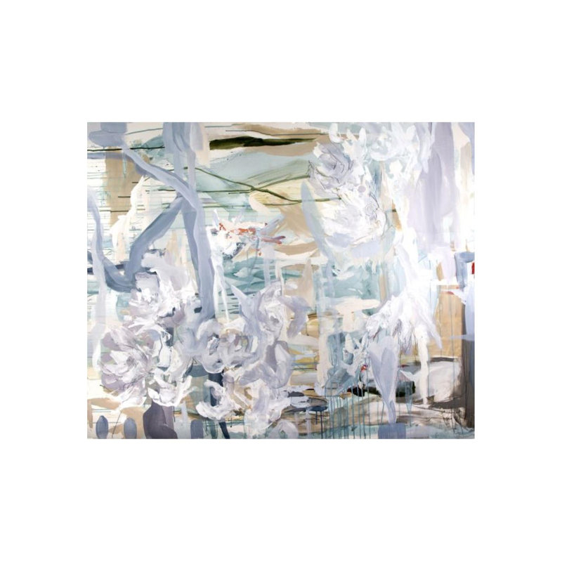 Dancing Street Print by Mia Malcolm Studio, Outdoor, 30" H x 37" W x 1.5" D