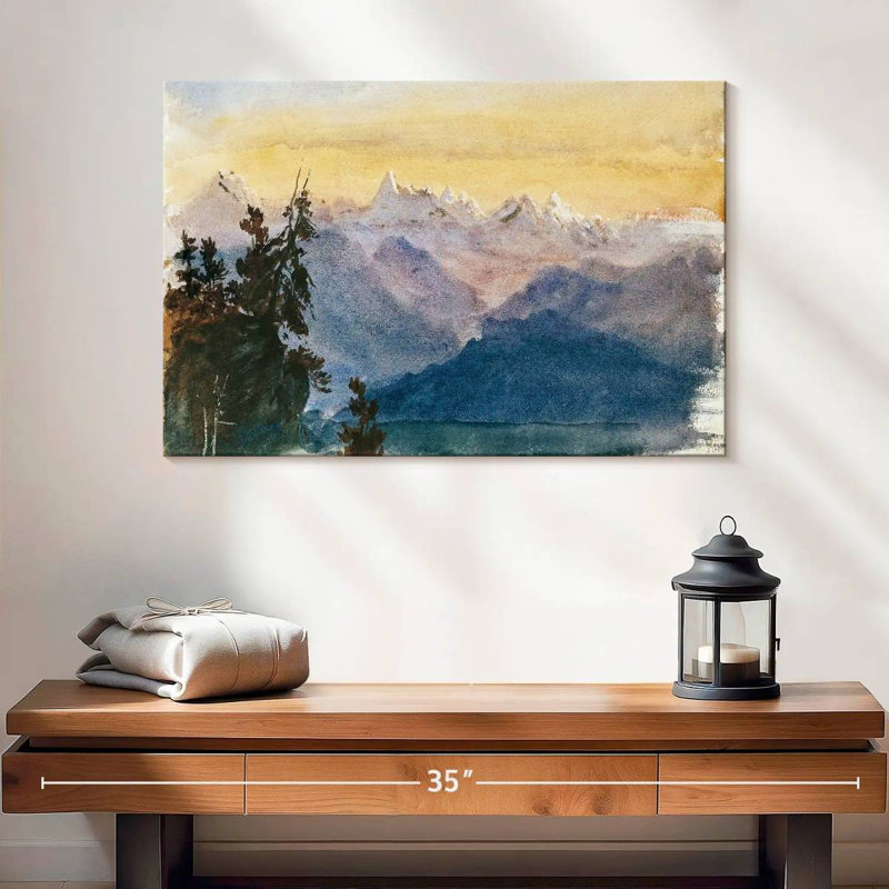 Alvord View From Mount Pilatus 1870, 16" H x 24" W